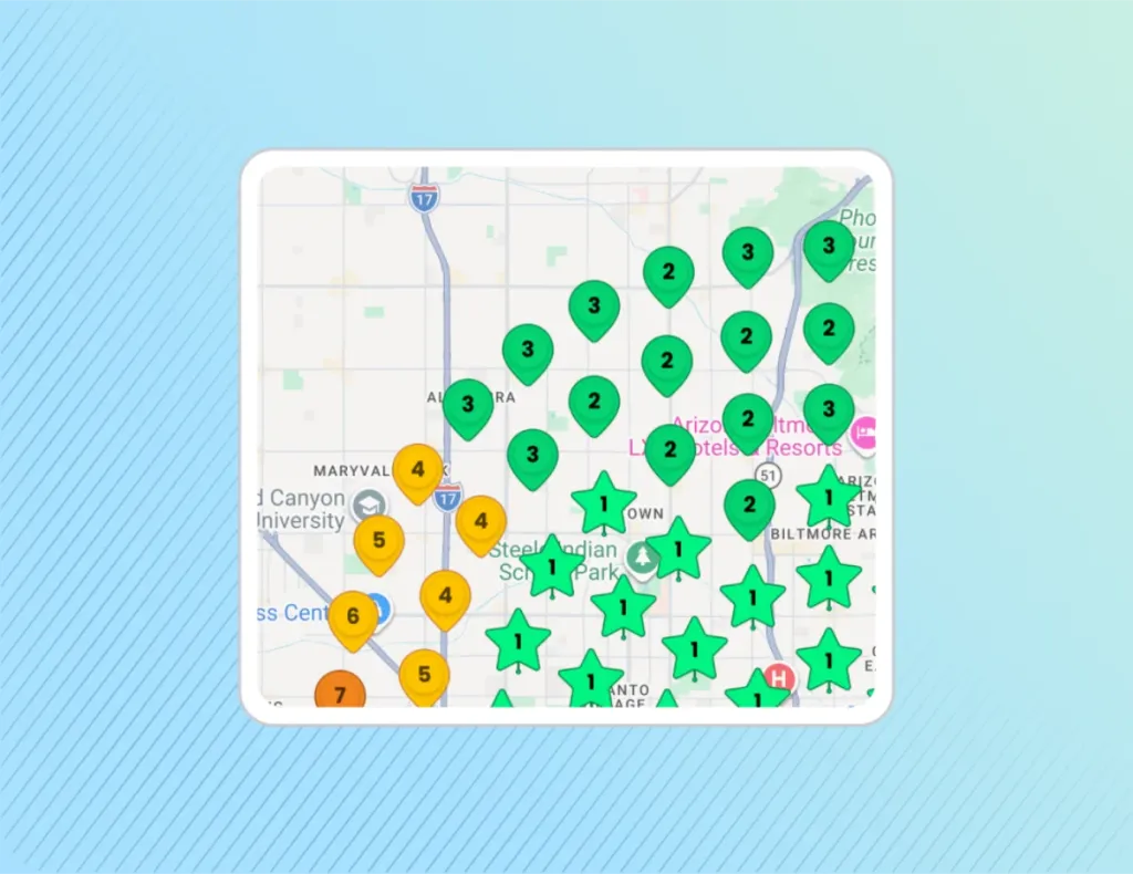 Local Dominator: Grid scans